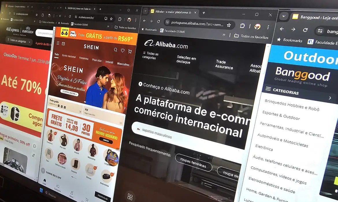Compras de até 50 dólares pela internet passam a pagar 20% de tarifa compras online, tarifa, imposto, importação