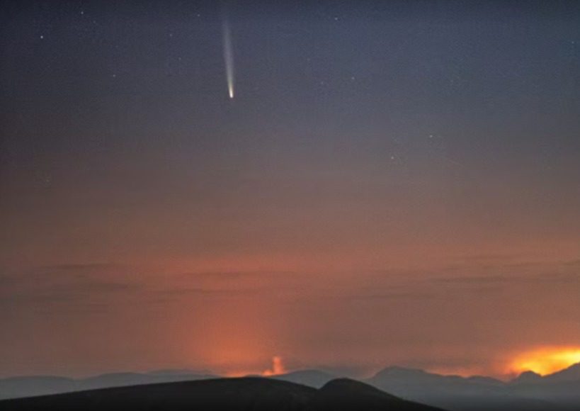 Veja como observar passagem do 'Cometa do Século'; fenômeno pode ser visto em todo o Brasil Veja como observar passagem do 'Cometa do Século'; fenômeno pode ser visto em todo o Brasil