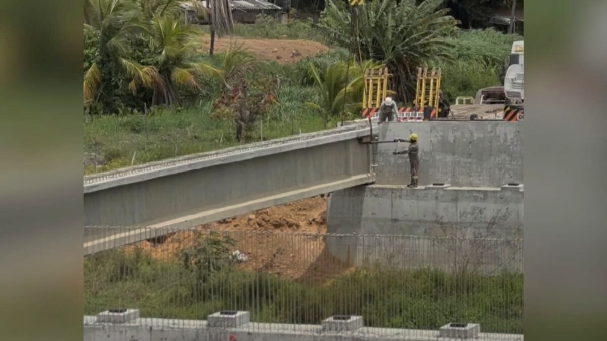 Içamento das vigas na ponte que ligará Altiplano ao anel externo da UFPB começa hoje Ponte Altiplano ufpb João Pessoa