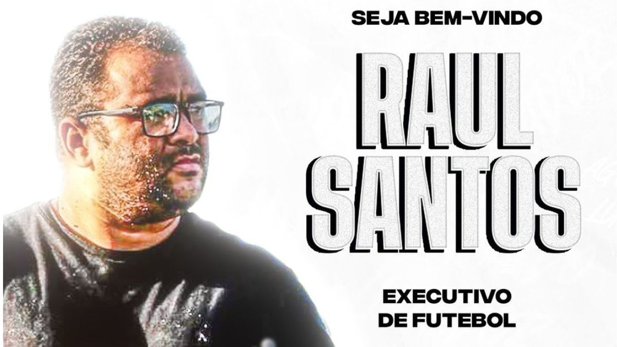 Treze anuncia Raul Santos, ex-Ferroviário, como novo executivo de futebol Treze anuncia Raul Santos como novo executivo de futebol