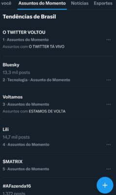 Fim do bloqueio do X? Brasileiros relatam volta do acesso à rede social