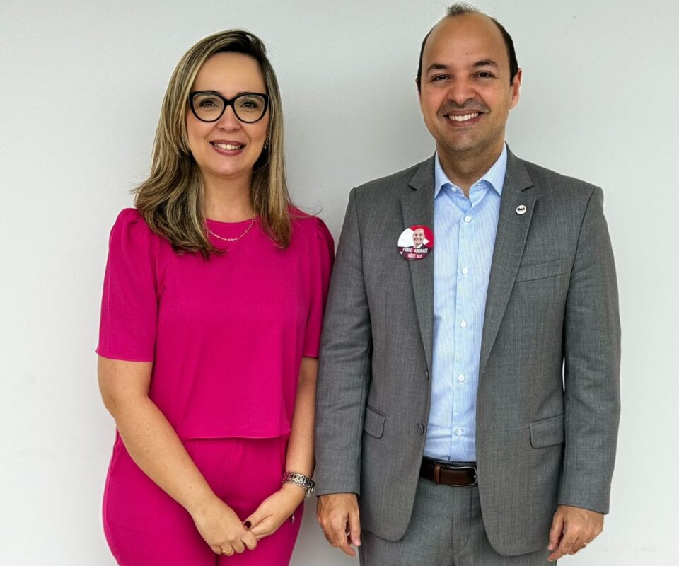 Luciana Brito declara apoio a Fábio Andrade para vaga destinada a advocacia pelo quinto constitucional no Tribunal de Justiça da Paraíba Luciana Brito declara apoio a Fábio Andrade para vaga destinada a advocacia pelo quinto constitucional no Tribunal de Justiça da Paraíba