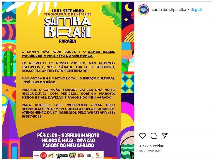 samba brasil paraíba