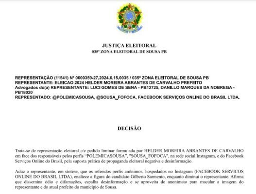 Suspensão perfis, Sousa
