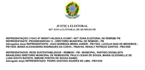 O juiz Vladimir José Nobre de Carvalho multou a candidata a vice-prefeita Simone Pontes de Souza