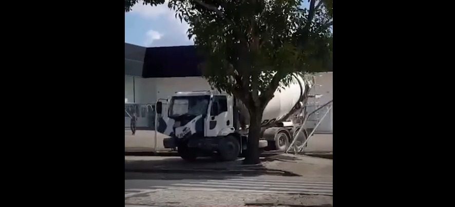 caminhão, desgovernado, campina grande