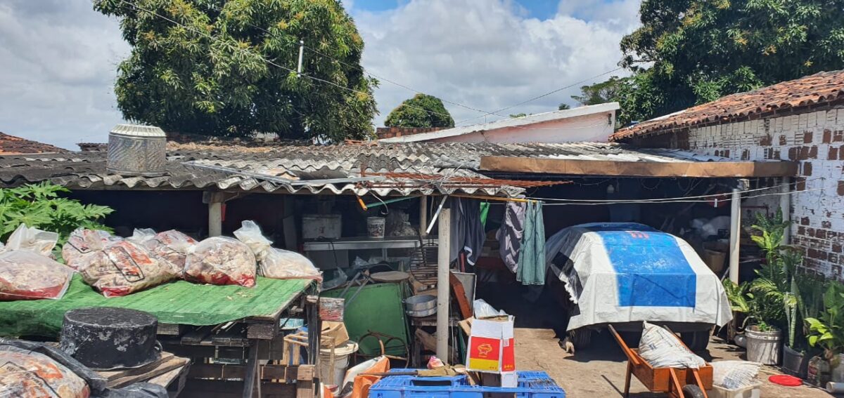 Polícia fecha duas fábricas clandestinas em João Pessoa e leva mais de uma tonelada de carne estragada para incineração Polícia fecha duas fábricas clandestinas em João Pessoa e leva mais de uma tonelada de carne estragada para incineração