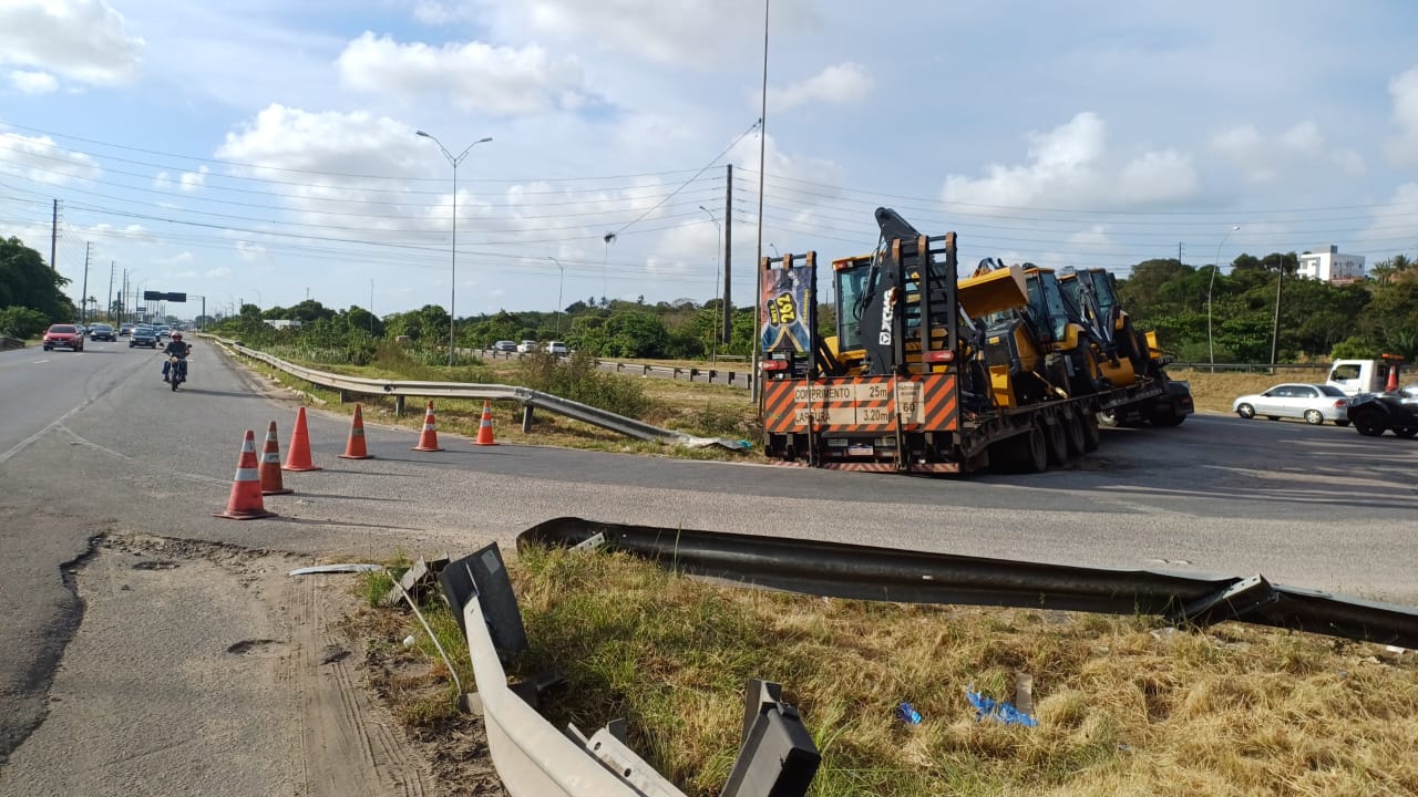 carreta, tratores, br-101, tomba