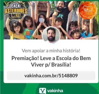 scola do Bem Viver foi convidada a receber medalhas