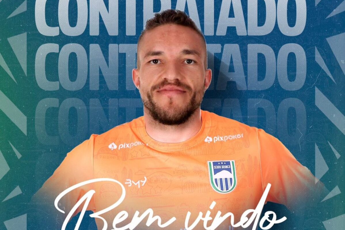 Serra Branca contrata o goleiro Luís Carlos, ex-Botafogo-PB e Ceará Goleiro Luís Carlos, contratado pelo Serra Branca