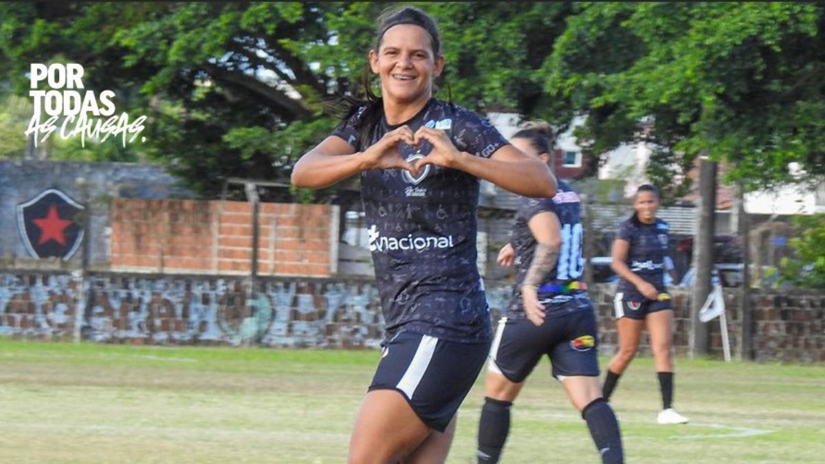 30 x 0, 23 x 0, 11 x 0: Paraibano Feminino tem goleadas históricas e média de 8,2 gols por partida Botafogo-PB 11 x 0 Serrado, pelo Paraibano Feminino. Foto: Divulgação/Botafogo-PB