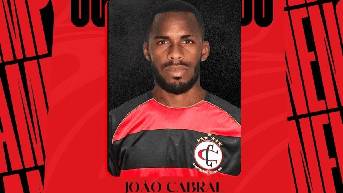 Campinense anuncia a contratação do atacante João Cabral, ex-Moto Club e ASA João Cabral Campinense