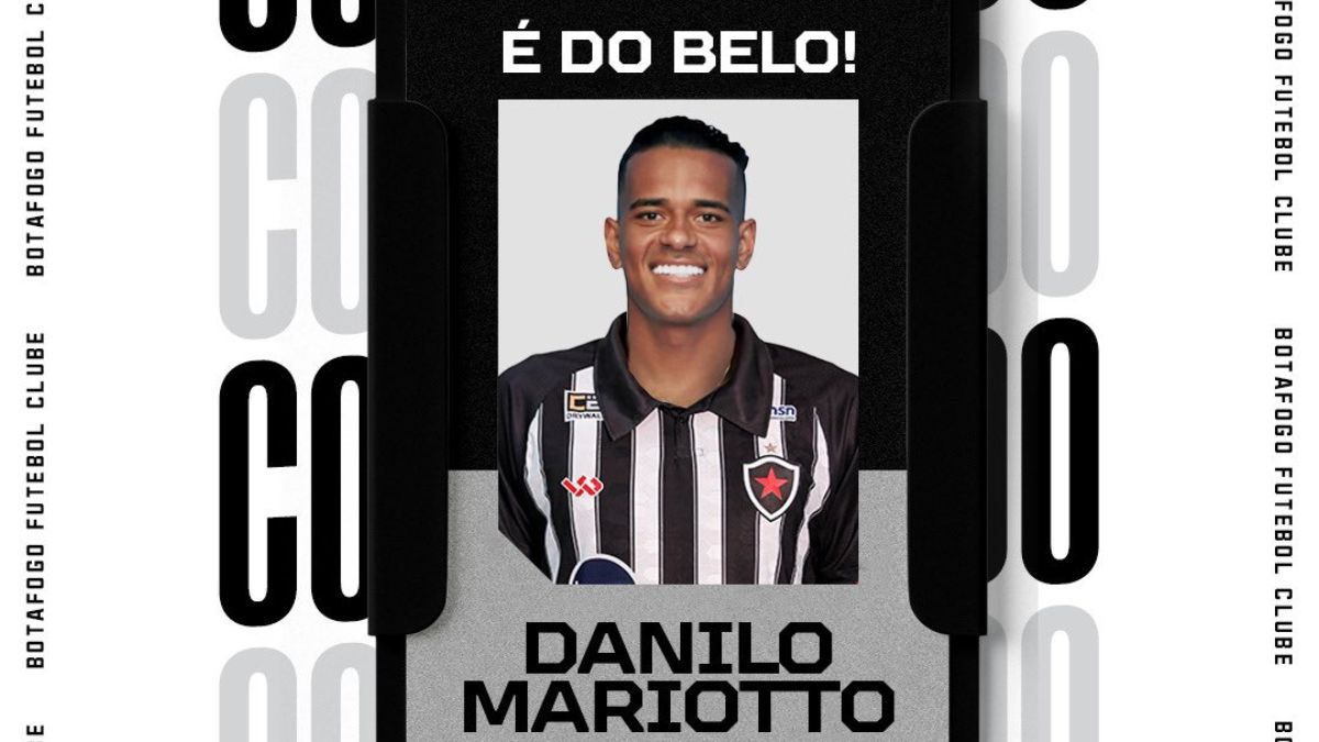 Botafogo-PB anuncia a contratação do atacante Danilo Mariotto Botafogo-PB anuncia a contratação do atacante Danilo Mariotto