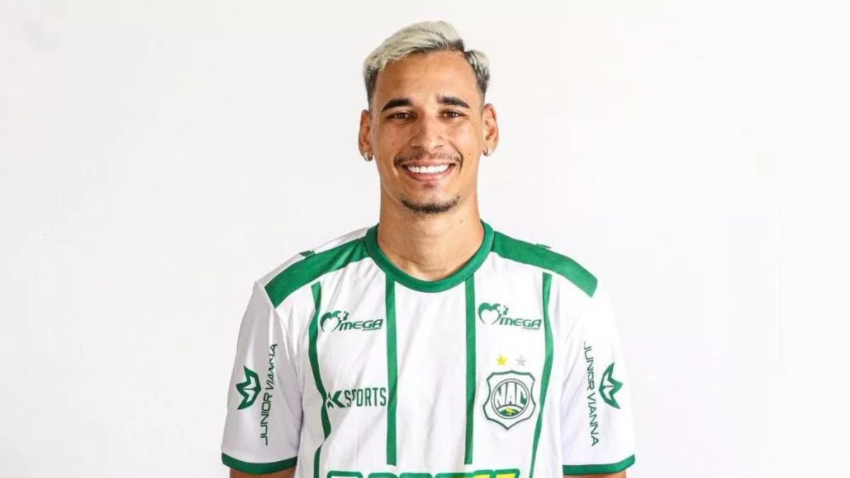 Nacional de Patos acerta retorno do atacante Robinho, ex-Spartax Robinho, Nacional de Patos - Foto: Divulgação