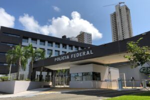 Operação da Polícia Civil e Polícia Federal prende integrante de organização criminosa, em João Pessoa Sede da Polícia Federal em João Pessoa, na Paraíba. (foto: divulgação/Polícia Federal)