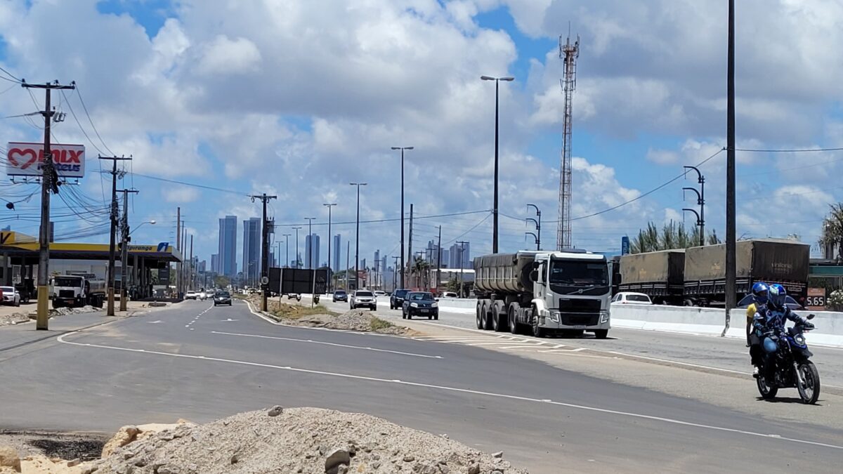 Trecho da BR-230 é interditado partir de hoje, na Grande João Pessoa br-230