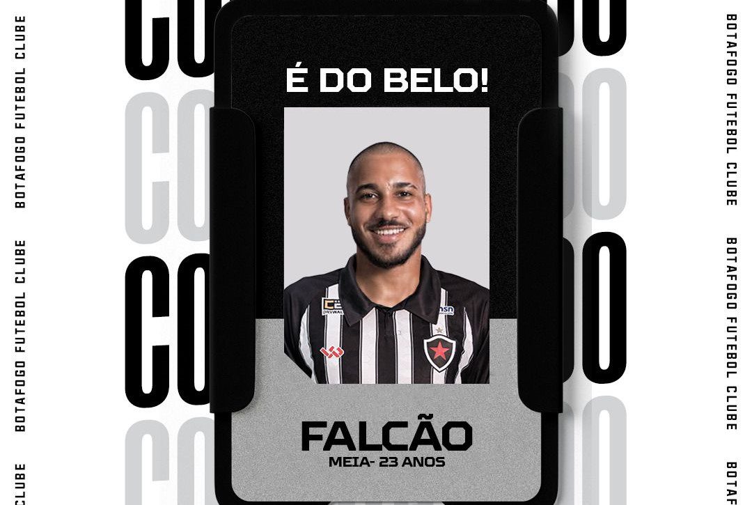 Botafogo/PB anuncia contratação do meio-campista Falcão Falcão - Botafogo - Reforço