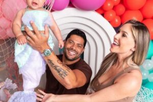 Mais um 'festão': Hulk e Camila organizam aniversário de Aisha com mesmo produtor do 'mega-casamento' em João Pessoa hulk, camila, aisha