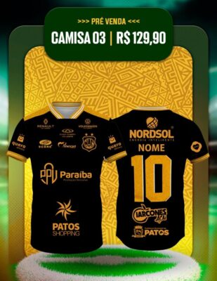 Nova coleção de uniformes do Nacional de Patos