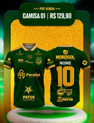 Nova coleção de uniformes do Nacional de Patos