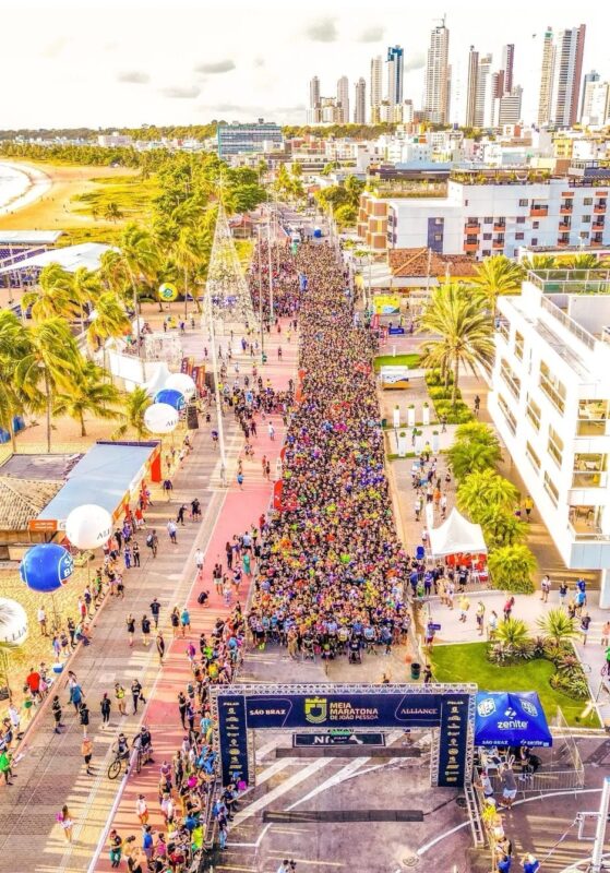 Mais de 9 mil pessoas devem participar da Meia Maratona em João Pessoa Mais de 9 mil pessoas devem participar da Meia Maratona em João Pessoa