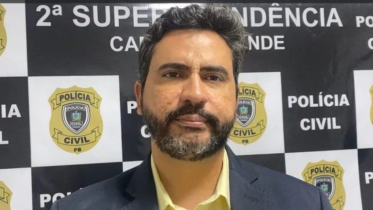 Fernando Cunha Lima: superintendente diz que Polícia Civil trabalha com várias equipes para encontrar pediatra foragido cristiano santana, delegado, polícia civil da paraíba