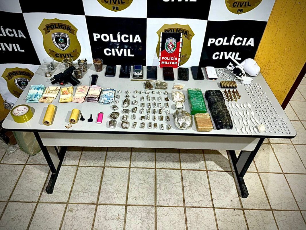 Polícia prende suspeito de tráfico de drogas na cidade de São Bento Polícia prende suspeito de tráfico de drogas na cidade de São Bento