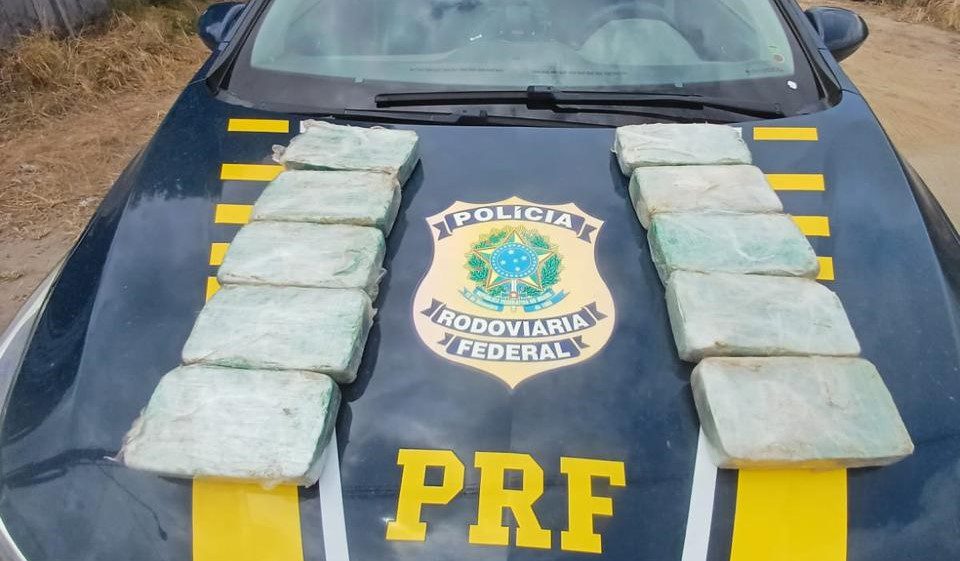 PRF e Polícia Militar apreendem dez quilos de crack em Santa Rita prf, polícia militar, crack