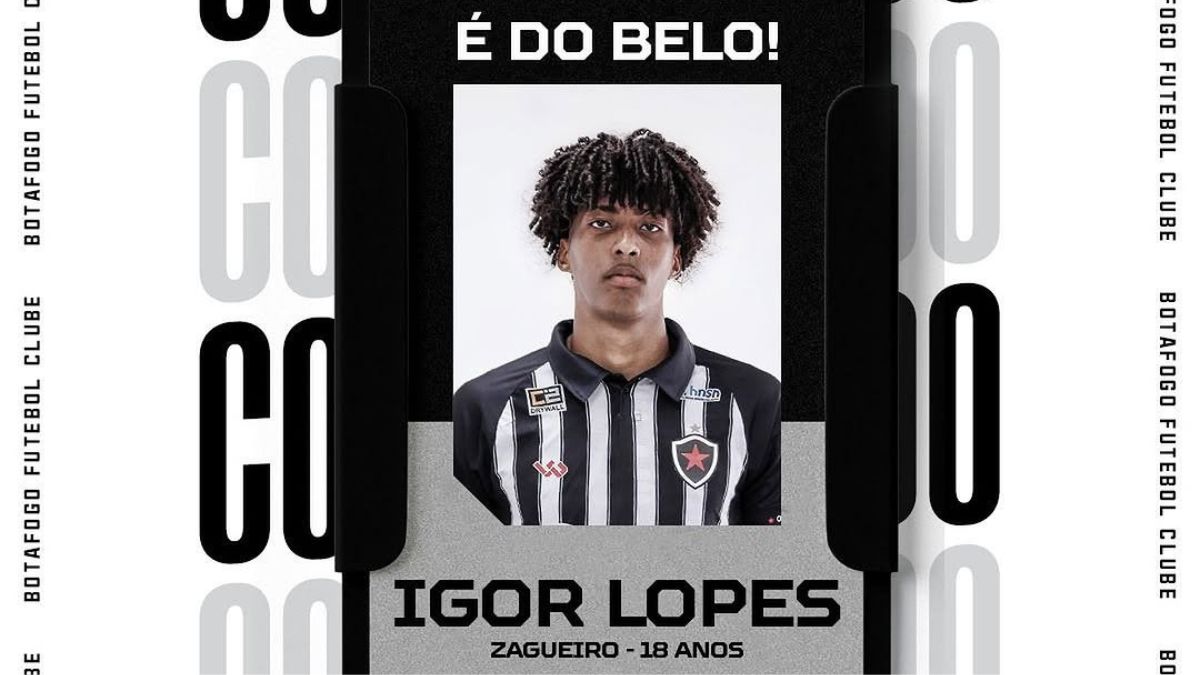 Botafogo-PB anuncia a contratação do zagueiro Igor Lopes Botafogo-PB contrata zagueiro Igor Lopes