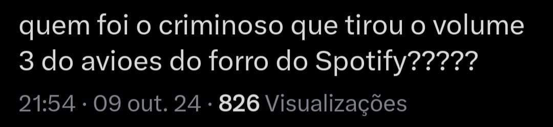 Álbum clássico de Aviões do Forró 'some' do Spotify e intriga internautas