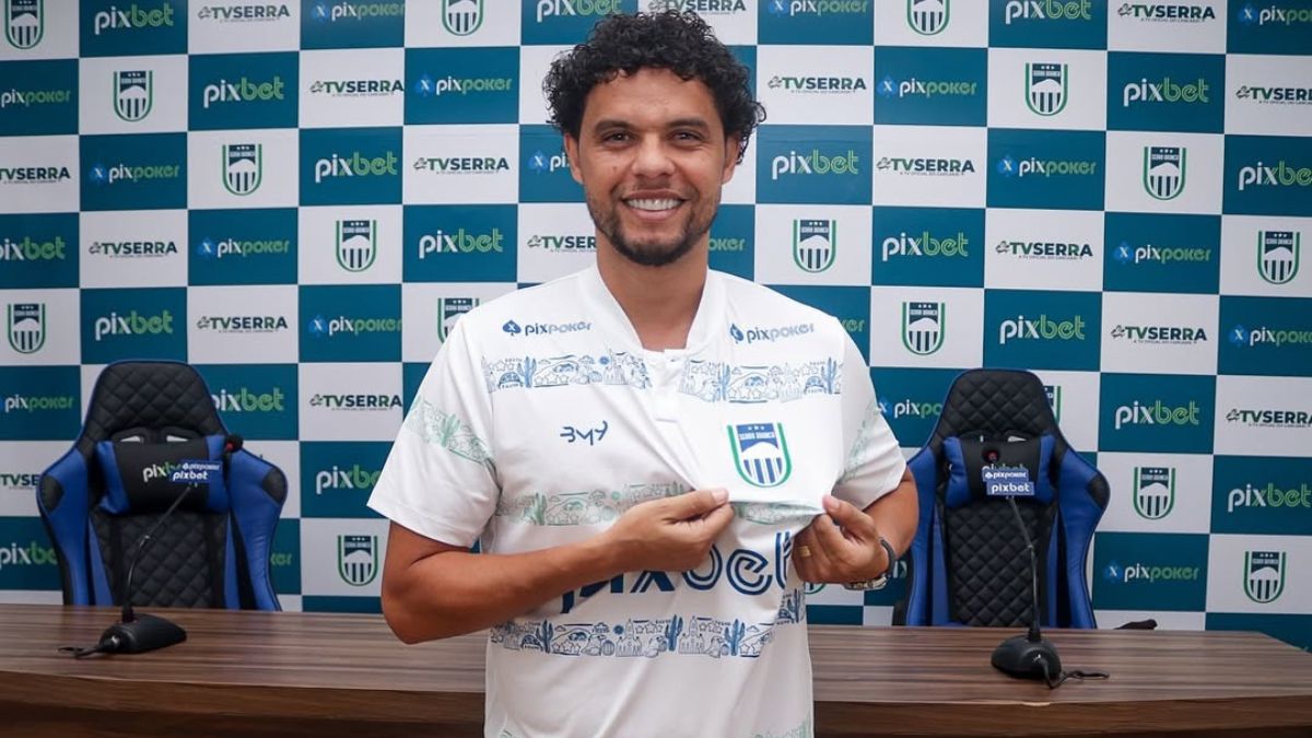 Victor Ferraz é apresentado pelo Serra Branca