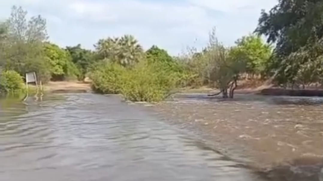 VÍDEO: populares registram cheia em rio na Paraíba; confira ranking das cidades mais chuvosas video cheia rio
