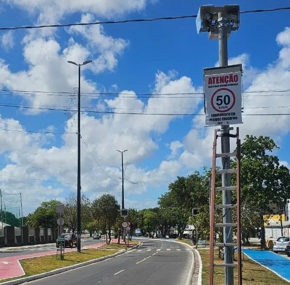 Novos radares começam a fiscalizar velocidade em João Pessoa no próximo sábado radar, João pessoa