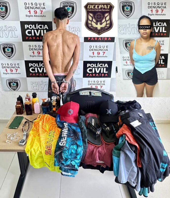 Casal integrante da 'gangue da marcha à ré' é preso em João Pessoa Casal integrante da 'gangue da marcha à ré' é preso em João Pessoa