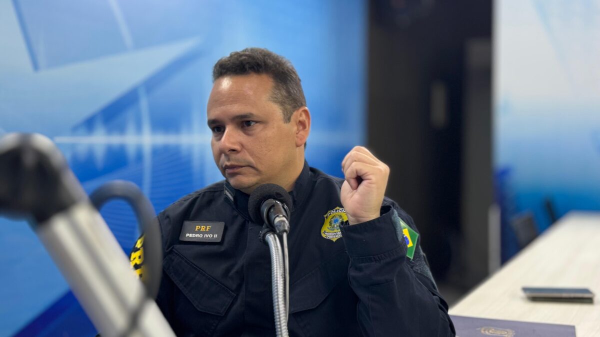 Superintendente da PRF na Paraíba diz que conduta humana influencia 98% dos acidentes de trânsito pedro ivo, superintendente, PRF