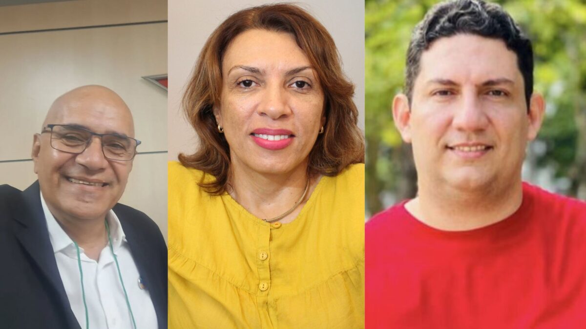 Arimatéia França, Cida Ramos e Túlio Campos são pré-candidatos à presidência do PT da Paraíba Arimatéia França, Cida Ramos e Túlio Campos são pré-candidatos à presidência do PT da Paraíba