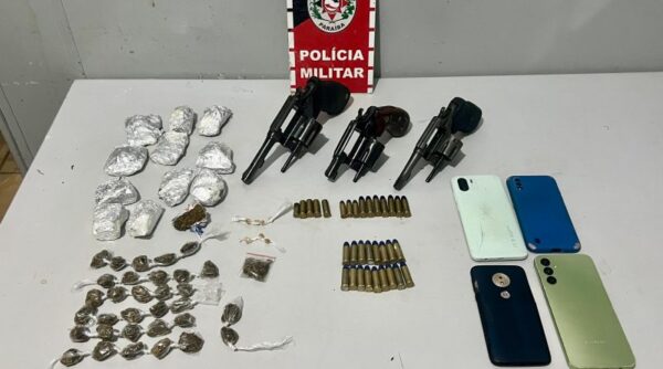 Integrantes de facção criminosa são presos após troca de tiros com policiais em Mamanguape
