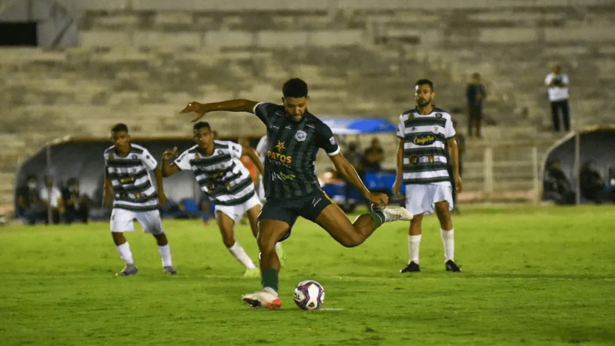 Auto Esporte anuncia a contratação do atacante Pedrão, ex-Nacional de Patos Pedrão atacante Nacional de Patos