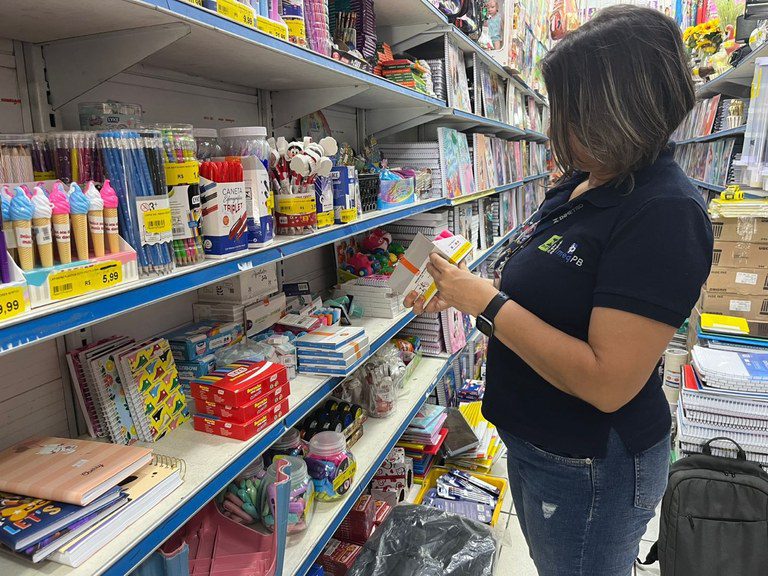 Imeq-PB promove operação para fiscalizar venda de materiais escolares na Paraíba imeq-pb, operação, venda
