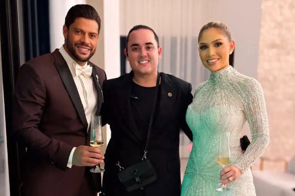 Produtor do casamento de Hulk e Camila Ângelo registra boletim de ocorrência após casal receber ataques nas redes sociais produtor, hulk, boletim de ocorrencia