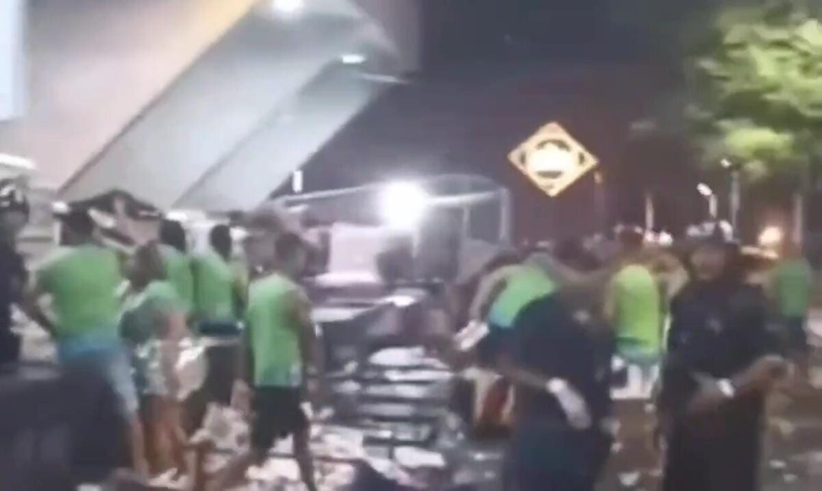 Olinda Beer teve confusão, após ação de foliões.