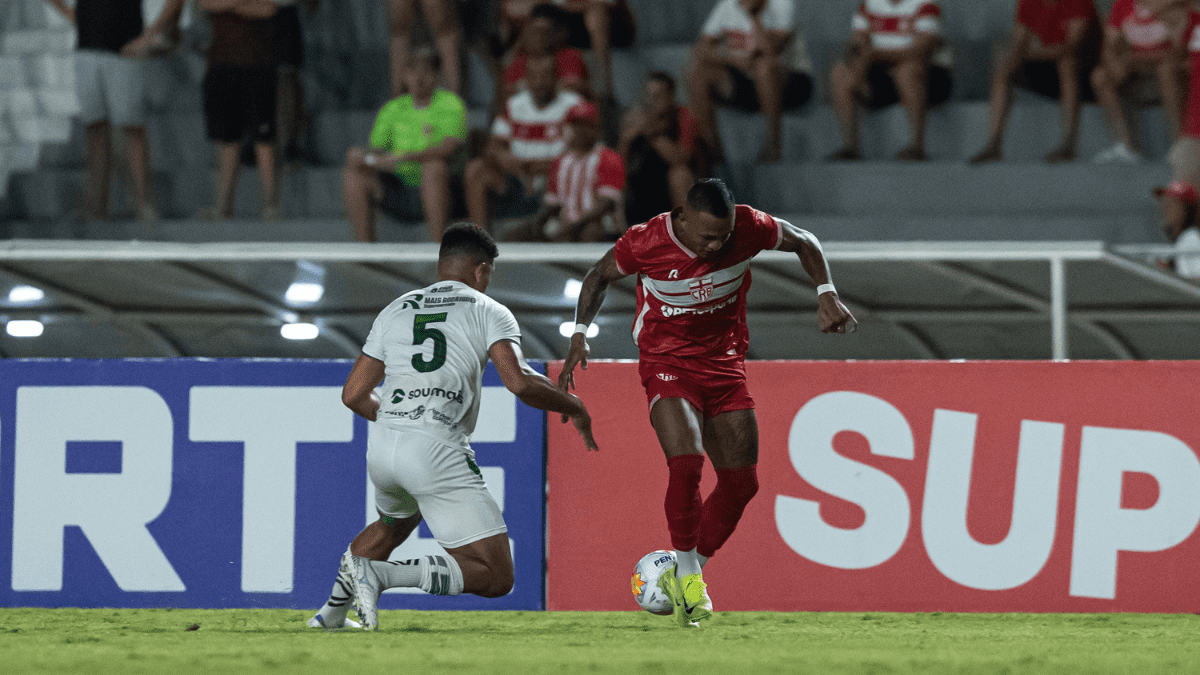 Jogando fora de casa, Sousa é goleado pelo CRB na Copa do Nordeste CRB x Sousa - Copa do Nordeste