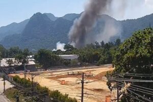 VÍDEO: incêndio atinge Projac da Rede Globo, no Rio de Janeiro incêndio, rede globo, rio de janeiro