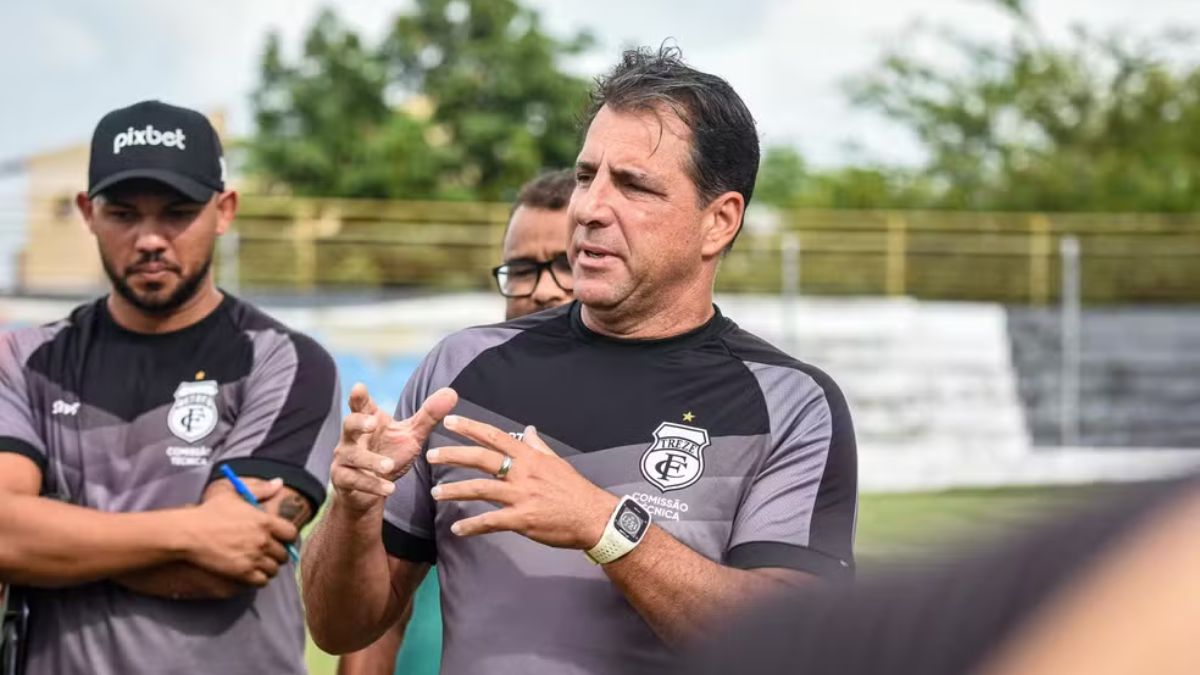 Marcelo Martelotte, técnico do Treze. Foto: Daniel Vieira / TFC