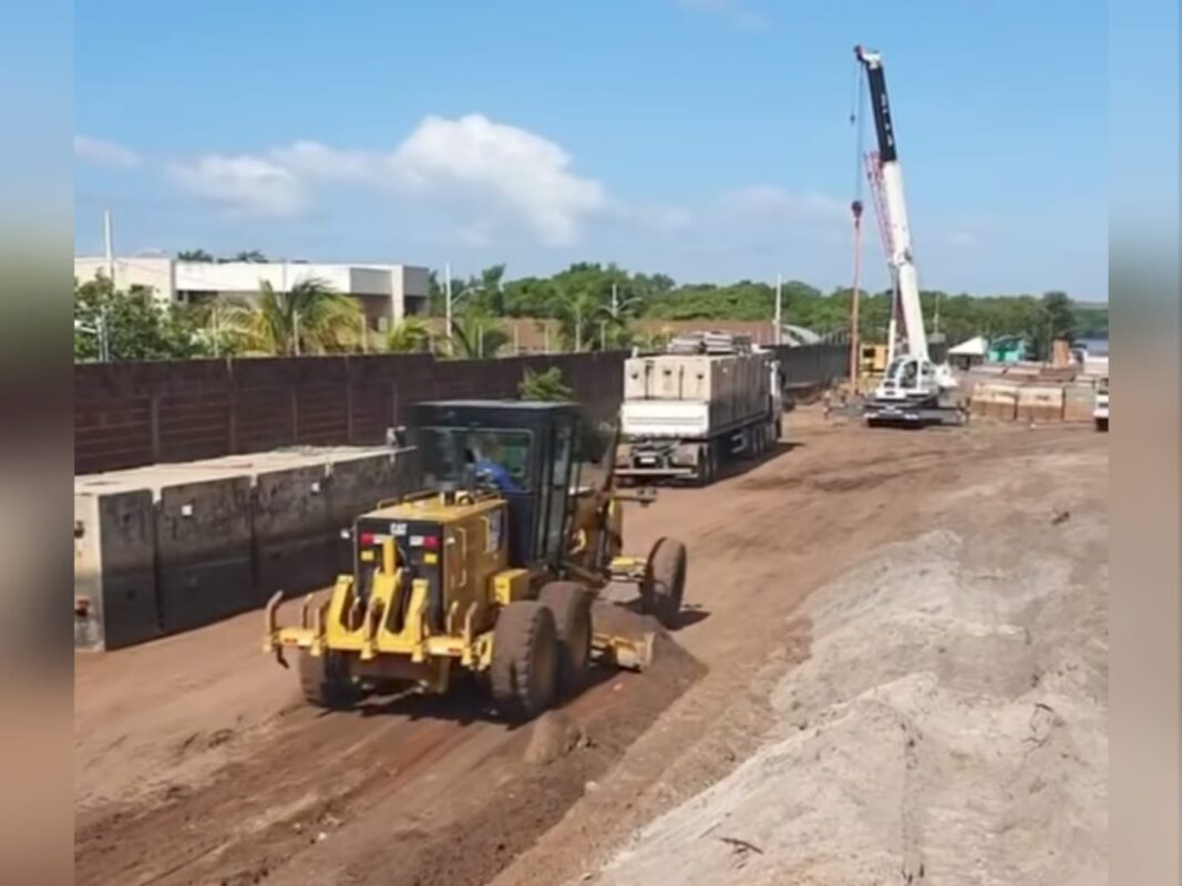 Ponte do Futuro: João Azevêdo anuncia chegada de equipamento que fará fundações da estrutura entre Cabedelo e Santa Rita ponte do futuro, obras