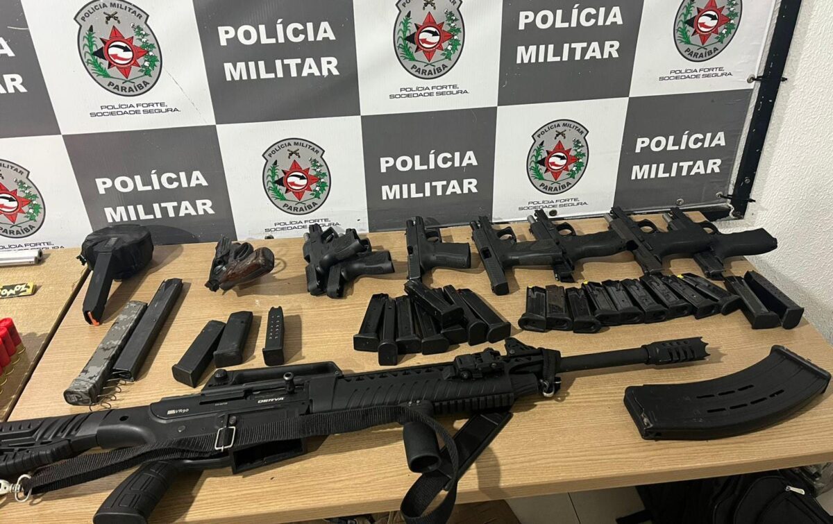 Operação em Cabedelo prende oito integrantes de facção criminosa, apreende armas e 500 munições Polícia Cabedelo