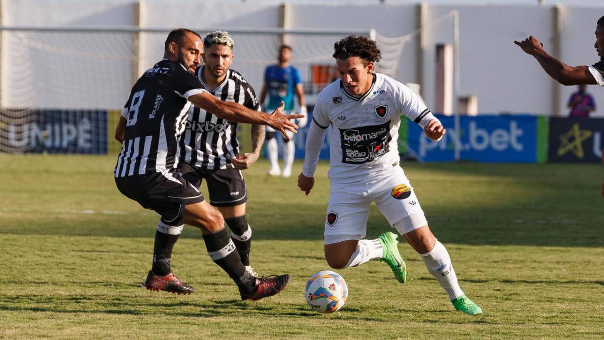 Com gols de Dione e Wandson, Treze-PB vence Clássico contra o Botafogo-PB e entra no G-4 do Paraibano Treze-PB x Botafogo-PB, Campeonato Paraibano - Foto: Divulgação