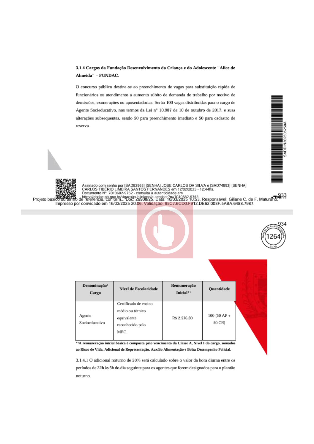 (foto: reprodução/documento Governo da Paraíba)