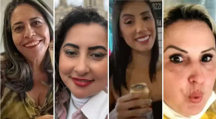 Foragidas do 8 de janeiro são presas por entrarem nos EUA ilegalmente em busca de asilo de Trump Foragidas do 8 de janeiro são presas por entrarem nos EUA ilegalmente em busca de asilo de Trump