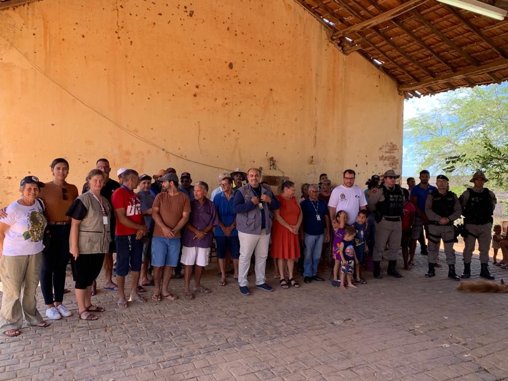 Após disputas com grileiros, área ocupada por integrantes do MST vai ser destinada à reforma agrária, na Paraíba Área em Princesa Isabel, de conflito entre grileiros e sem-terras, será destinada à reforma agrária. (foto: divulgação)